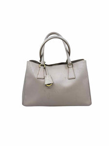 PRADA Ivory Leather Handbag