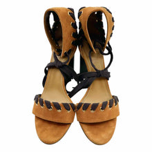 Load image into Gallery viewer, CHLOE Size 8 Tan, brown Suede Sandals
