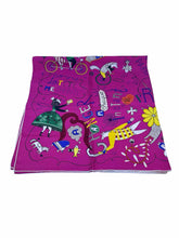 Load image into Gallery viewer, HERMES Pink Square 35&quot; Abstract Scarf
