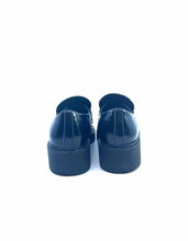 Load image into Gallery viewer, PRADA Size 40 Black Leather Loafers
