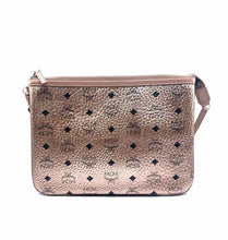 Load image into Gallery viewer, MCM Rosegold Leather Handbag
