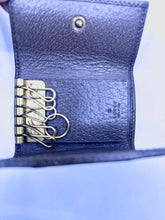 Load image into Gallery viewer, GUCCI Ophidia Brown Coated canvas Monogram Key Holder
