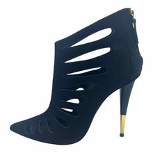Load image into Gallery viewer, GIUSEPPE ZANOTTI Size 9.5 Black Pumps
