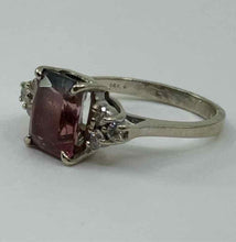 Load image into Gallery viewer, 14K Tourmaline Diamond Ring
