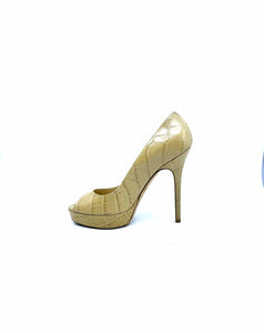 JIMMY CHOO Size 7 Beige Pumps