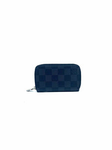 LOUIS VUITTON Black, grey Damier Wallet