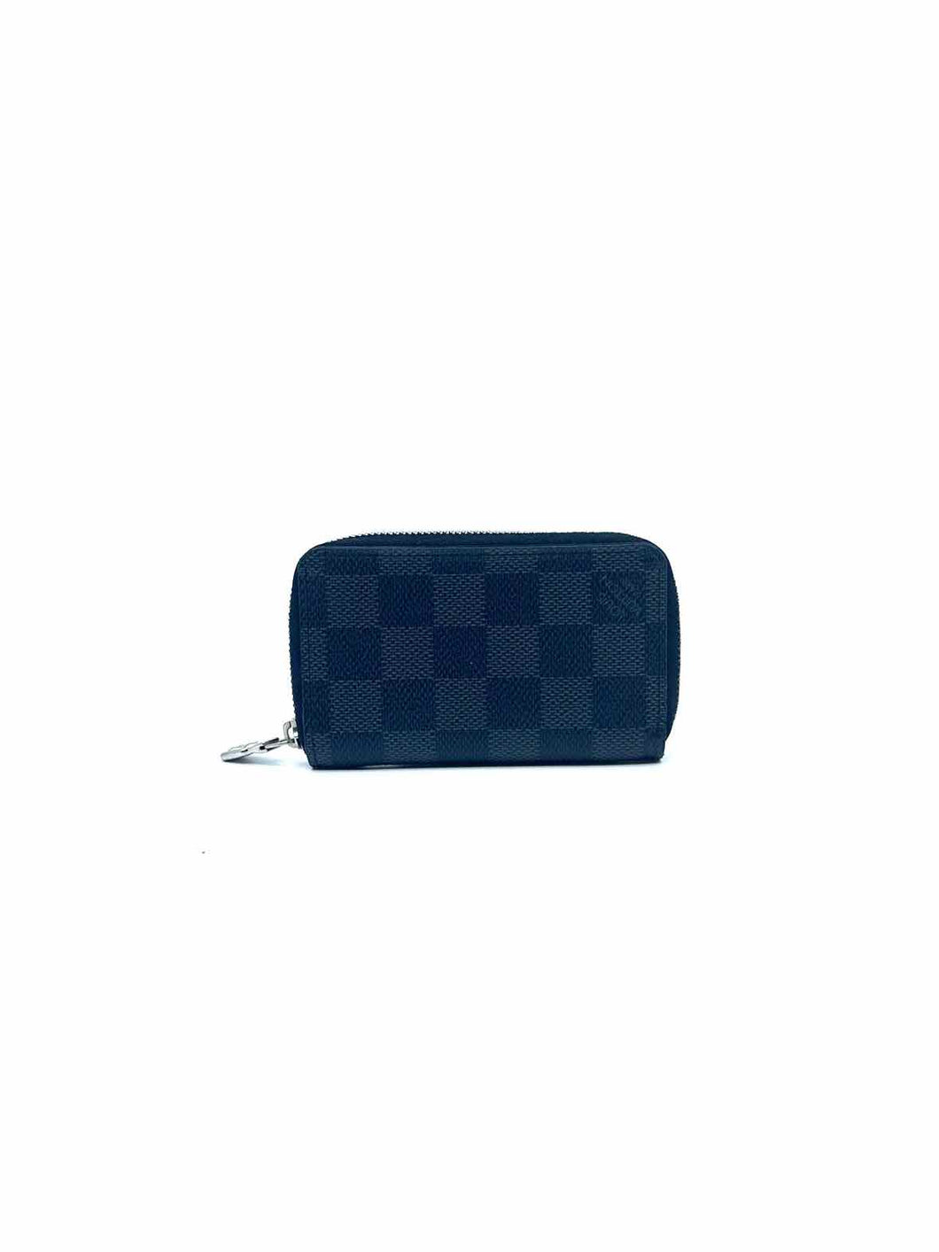 LOUIS VUITTON Black, grey Damier Wallet