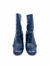 Load image into Gallery viewer, CHANEL Size 7 Black Leather Ankle Boot
