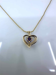Fine Jewelry Purple Necklace