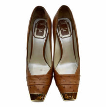 Load image into Gallery viewer, CHRISTIAN DIOR Ostrich Pumps | 6.5

