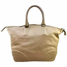 Load image into Gallery viewer, BOTTEGA VENETA Beige Leather Handbag
