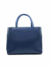 Load image into Gallery viewer, FENDI 2 Jours Navy Leather Solid Handbag
