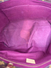 Load image into Gallery viewer, LOUIS VUITTON BROWN &amp; BEIGE Coated canvas Handbag
