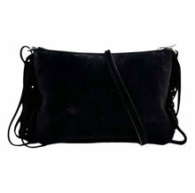 Load image into Gallery viewer, YVES SAINT LAURENT Suede Handbag
