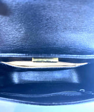 Load image into Gallery viewer, GIVENCHY Black Lizard Solid Handbag

