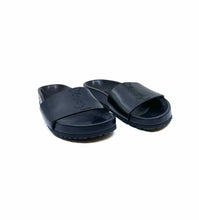 Load image into Gallery viewer, YVES SAINT LAURENT Size 6.5 Black Leather Solid Sandals
