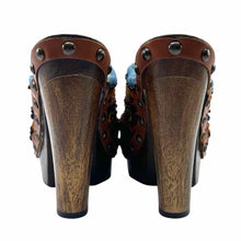 Load image into Gallery viewer, MIU MIU Knit Geometric Mules | 7.5
