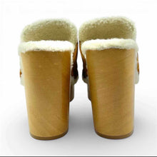 Load image into Gallery viewer, CHLOE Size 7 Caramel Suede Clogs
