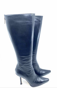 JIMMY CHOO Black Tall Boot | 7
