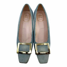 Load image into Gallery viewer, ROGER VIVIER Denim Pumps | 10

