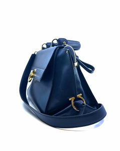 SALVATORE FERRAGAMO Black Leather Handbag