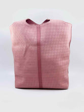 Load image into Gallery viewer, BOTTEGA VENETA Pink Fabric Checkered Handbag
