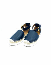 Load image into Gallery viewer, SEE BY CHLOE Size 9 black, white Leather Solid Sandals
