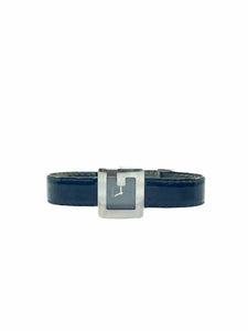 GUCCI Black Patent Leather Watch