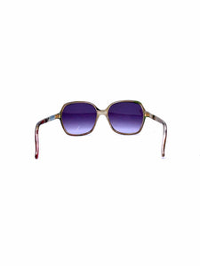 GUCCI Brown Square Solid Sunglasses