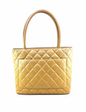 Load image into Gallery viewer, CHANEL Beige Leather Quilted Tote
