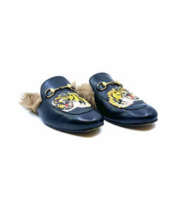 GUCCI Size 10 Black Men's Loafers