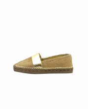 Load image into Gallery viewer, JIMMY CHOO Size 8 Natural CORK Woven Flats
