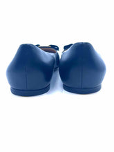 Load image into Gallery viewer, FERRAGAMO Size 9.5 Black Leather Flats
