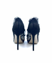 Load image into Gallery viewer, CHRISTIAN LOUBOUTIN Size 9 Black Mesh Pumps
