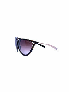 TOM FORD Brown Square Solid Sunglasses