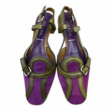 Load image into Gallery viewer, PRADA Suede Slingback | 6
