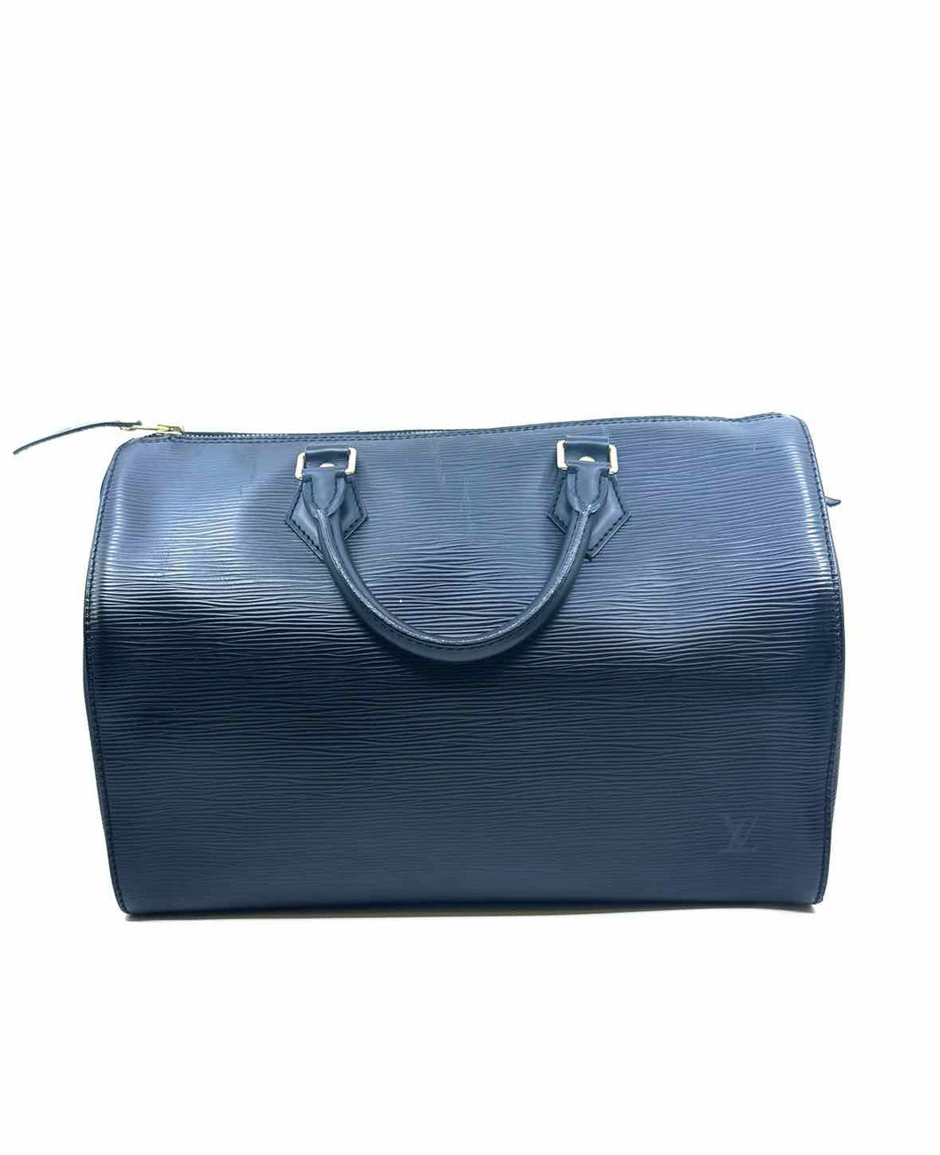 LOUIS VUITTON Black Leather Epi Handbag