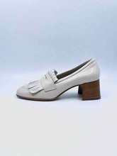 Load image into Gallery viewer, BALDININI Size 6 Taupe Patent Leather Solid Pumps
