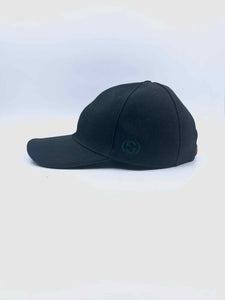 GUCCI Black Canvas Hat