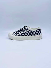 Load image into Gallery viewer, CHRISTIAN DIOR Walk&#39;n&#39;Dior Size 7 Blue, white Polka Dot Sneakers
