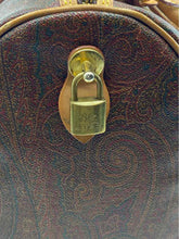 Load image into Gallery viewer, ETRO Maroon Coated canvas Paisley Handbag
