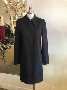 BURBERRY Black Nylon Raincoat | 4