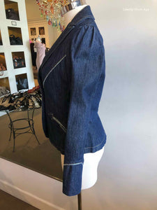 MARC JACOBS Denim Cotton Jacket | 6 - Labels Luxury