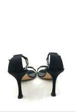 Load image into Gallery viewer, MANOLO BLAHNIK Circular Rhinestone Sandals | 8 - Labels Luxury
