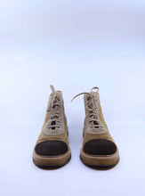 Load image into Gallery viewer, CHANEL Size 10 Beige Suede Ankle Boot
