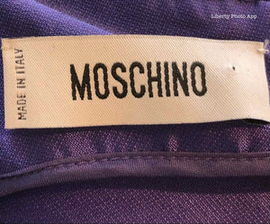 MOSCHINO Purple Sleeveless Gown | 4 - Labels Luxury