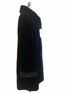 NL Black Fur Coat | M