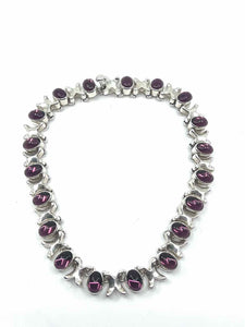 MEXICO Rhodolite Sterling Three Piece Set