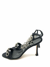 Load image into Gallery viewer, MANOLO BLAHNIK Circular Rhinestone Sandals | 8 - Labels Luxury
