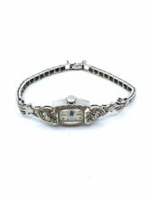 Load image into Gallery viewer, HAMILTON Vintage Diamond White Gold 14K Watch
